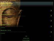 Tablet Screenshot of haiku-koo-koo.blogspot.com