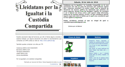 Desktop Screenshot of lleidatansigualitaris.blogspot.com