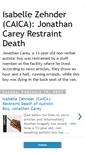 Mobile Screenshot of jonathancareyrestraintdeath.blogspot.com