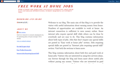 Desktop Screenshot of free-home-jobs-site.blogspot.com