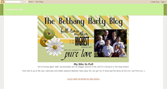 Desktop Screenshot of bethanyharty.blogspot.com