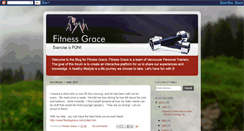 Desktop Screenshot of fitnessgrace.blogspot.com