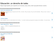 Tablet Screenshot of educacionunderechodetodos.blogspot.com