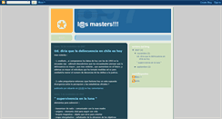 Desktop Screenshot of los-masters.blogspot.com