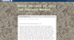 Desktop Screenshot of garythepopcornmonkey.blogspot.com