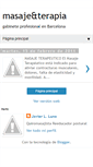 Mobile Screenshot of masaje-terapia.blogspot.com