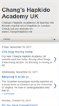 Mobile Screenshot of changshapkidoacademy.blogspot.com