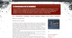 Desktop Screenshot of lahermosuradelasantidad.blogspot.com