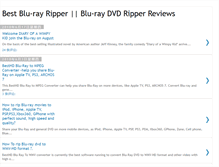 Tablet Screenshot of blurayripper.blogspot.com