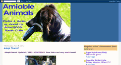 Desktop Screenshot of amiableanimals.blogspot.com