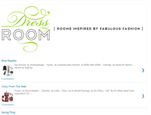 Tablet Screenshot of dressmyroom.blogspot.com