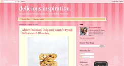 Desktop Screenshot of deliciousinspiration.blogspot.com