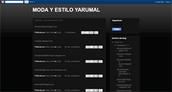 Desktop Screenshot of modayestiloyarumal.blogspot.com