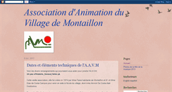 Desktop Screenshot of montaillon.blogspot.com