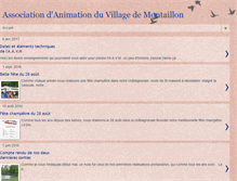 Tablet Screenshot of montaillon.blogspot.com