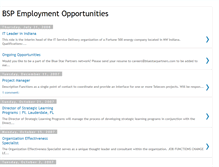 Tablet Screenshot of bspjobs.blogspot.com