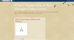 Desktop Screenshot of newthoughtunitycenter.blogspot.com