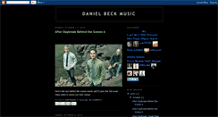 Desktop Screenshot of danielbeckmusic.blogspot.com