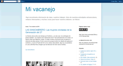 Desktop Screenshot of mivacanejo.blogspot.com