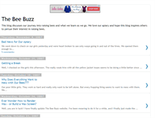 Tablet Screenshot of berniesbeebuzz.blogspot.com