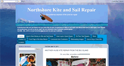 Desktop Screenshot of northshorekiteandsail.blogspot.com