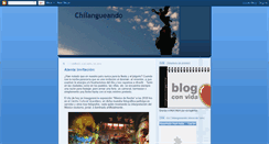 Desktop Screenshot of chilangueando.blogspot.com