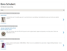 Tablet Screenshot of doraschubert.blogspot.com