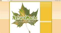 Desktop Screenshot of naturamache.blogspot.com