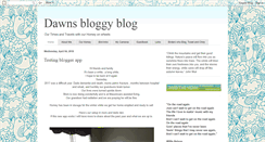 Desktop Screenshot of dawnandjeffsblog.blogspot.com