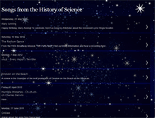 Tablet Screenshot of historyofsciencesongs.blogspot.com