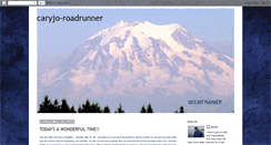 Desktop Screenshot of caryjo-roadrunner.blogspot.com