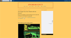 Desktop Screenshot of jpemergencyblog.blogspot.com