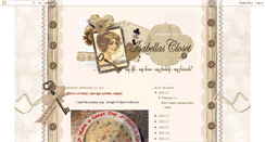 Desktop Screenshot of isabellascloset.blogspot.com