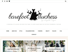 Tablet Screenshot of barefoot-duchess.blogspot.com
