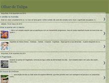 Tablet Screenshot of olhardetulipa.blogspot.com