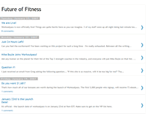 Tablet Screenshot of fitnessfuture.blogspot.com