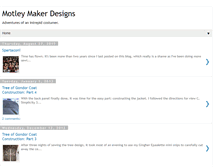 Tablet Screenshot of motleymaker.blogspot.com