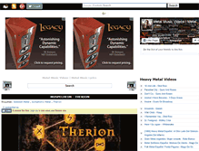Tablet Screenshot of letrasyvideosdemetal.blogspot.com
