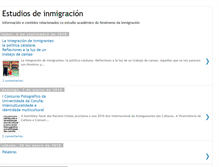 Tablet Screenshot of estudiosdeinmigracion.blogspot.com