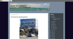 Desktop Screenshot of laurainsingapore.blogspot.com