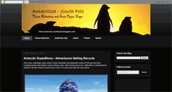 Desktop Screenshot of antarctica-southpole.blogspot.com