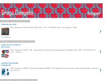 Tablet Screenshot of gracacampelo-design.blogspot.com