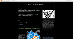 Desktop Screenshot of feelgoodnight.blogspot.com