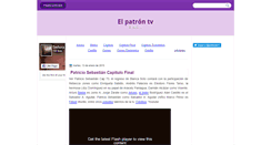 Desktop Screenshot of elpatrontv.blogspot.com