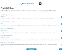 Tablet Screenshot of planetalibro.blogspot.com
