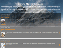 Tablet Screenshot of beyond-my-zone.blogspot.com