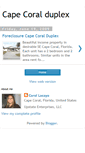 Mobile Screenshot of capecoralduplex.blogspot.com