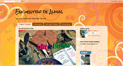 Desktop Screenshot of encuentrodealmas.blogspot.com