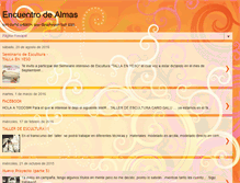 Tablet Screenshot of encuentrodealmas.blogspot.com