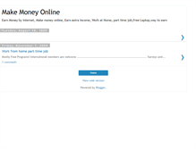 Tablet Screenshot of makingmoney-anjana.blogspot.com